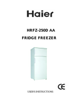 Haier HRFZ-250D AA Manuel utilisateur