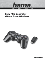 Hama 51825 Black Force Wireless Controller PS3 Le manuel du propriétaire