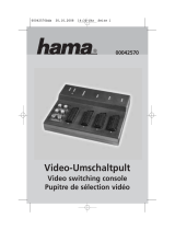 Hama Video switching console Manuel utilisateur