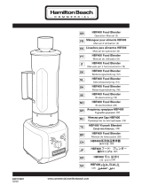Hamilton Beach HBF400 Manuel utilisateur