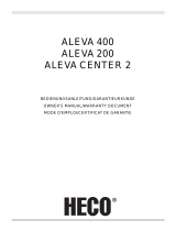 Heco Aleva 400 TC Le manuel du propriétaire