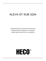 Heco Aleva GT Sub 322A Manuel utilisateur
