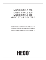 Heco Music Style 1000 Le manuel du propriétaire