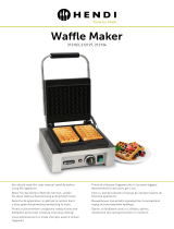Hendi 212103 Waffle Maker Manuel utilisateur