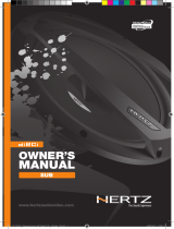 Hertz DS 250.3  Le manuel du propriétaire