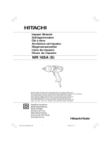 Hitachi Impact Driver WR 16SA (S) Manuel utilisateur