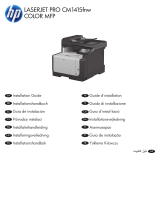 HP LaserJet Pro CM1415 Color Multifunction Printer series Le manuel du propriétaire