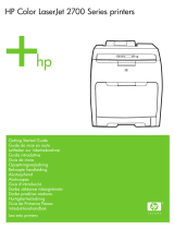 HP (Hewlett-Packard) Color LaserJet 2700 Series printers 2700 Series Manuel utilisateur