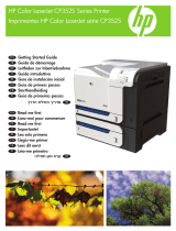 HP (Hewlett-Packard) Color LaserJet CP3520 Printer Series Manuel utilisateur