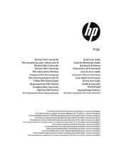 HP F Series User f150 Wireless Mini Camcorder Guide de démarrage rapide