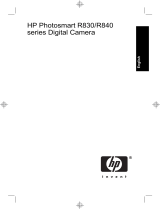 HP PhotoSmart R840 Guide de démarrage rapide