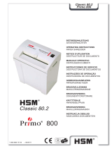 HSM Classic 80.2 Manuel utilisateur