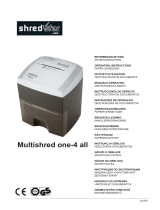 ShredStar Multishred one-4 all Mode d'emploi