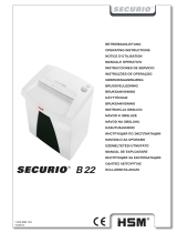 HSM Securio B22 5.8mm Mode d'emploi
