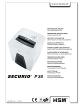 HSM SECURIO P36 1 x 5mm OMDD Mode d'emploi