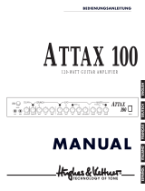 Hughes & Kettner ATTAX 100 Manuel utilisateur