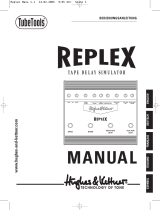 Hughes & Kettner Replex Manuel utilisateur
