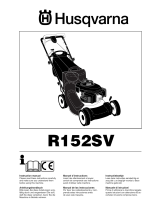 Husqvarna R152SV Manuel utilisateur