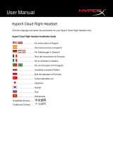 HyperX Cloud Flight - Wireless Gaming Headset Manuel utilisateur