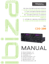 Ibiza Sound CDS-200 Le manuel du propriétaire