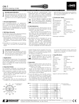 IMG STAGELINE CM-7 Manuel utilisateur