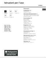 Hotpoint F48 1012 C.1 IX /HA Le manuel du propriétaire