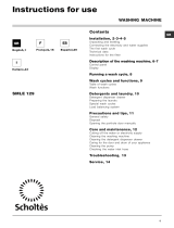 Scholtes SMLE 129 (EU) Le manuel du propriétaire