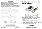 Intellinet 4-Piece Network Tool Kit Manuel utilisateur
