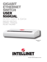 Intellinet 5-Port Gigabit Ethernet Switch Manuel utilisateur
