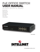Intellinet 8-Port PoE Office Switch Manuel utilisateur