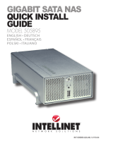 Intellinet Gigabit SATA NAS 4 TB Quick Installation Guide