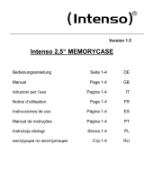 Intenso 2.5" Memory Case 1.75GB Mode d'emploi