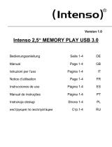 Intenso 2.5" Memory Play USB 3.0 500GB Mode d'emploi