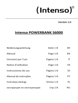 Intenso POWERBANK S6000 Manuel utilisateur