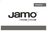 Jamo C 912 SUB Manuel utilisateur