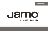 Jamo J 112 SUB Manuel utilisateur