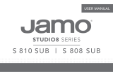 Jamo S 808 SUB Manuel utilisateur
