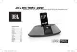 JBL On Time 200P Mode d'emploi