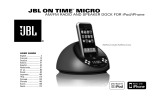 JBL On Time Micro Le manuel du propriétaire