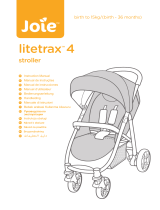 Joie Litetrax 4 Wheel Stroller Manuel utilisateur