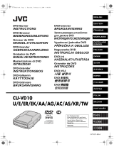 JVC DVD Recorder CU-VD10 Manuel utilisateur