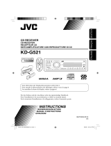 JVC KD-G521 Le manuel du propriétaire