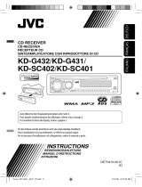 JVC KD-G432 Manuel utilisateur