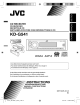 JVC KD-G541 Le manuel du propriétaire