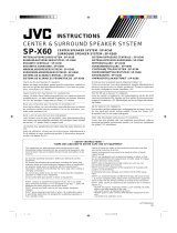 JVC SP-X60 Manuel utilisateur