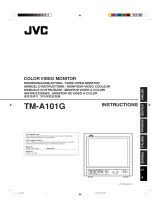 JVC TM-A101G Manuel utilisateur
