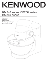 Kenwood KM260 seriesKM280 series Le manuel du propriétaire