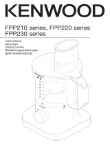 Kenwood FPP220 series Manuel utilisateur