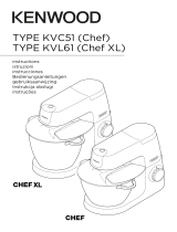 Kenwood CHEF XL KVL4110W Le manuel du propriétaire