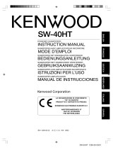 Kenwood SW-40HT Manuel utilisateur